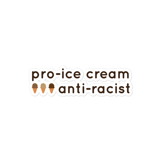 Anti-Racist Sticker